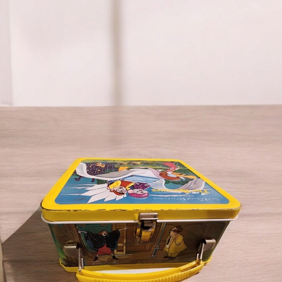 THE RESCUERS metal Disney LUNCH BOX & THERMOS vintage 1977 - Picture 6 of 16